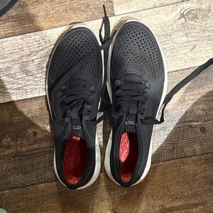 CROCS Black Tennis Shoes Womens 11